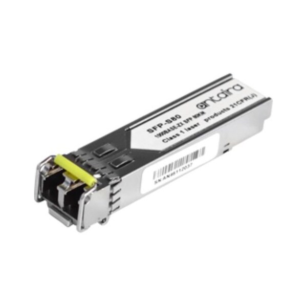1.25Gbps Ethernet SFP Transceiver, Single Mode 80KM / LC / 1550nm, 0 Degrees C70 Degrees C
